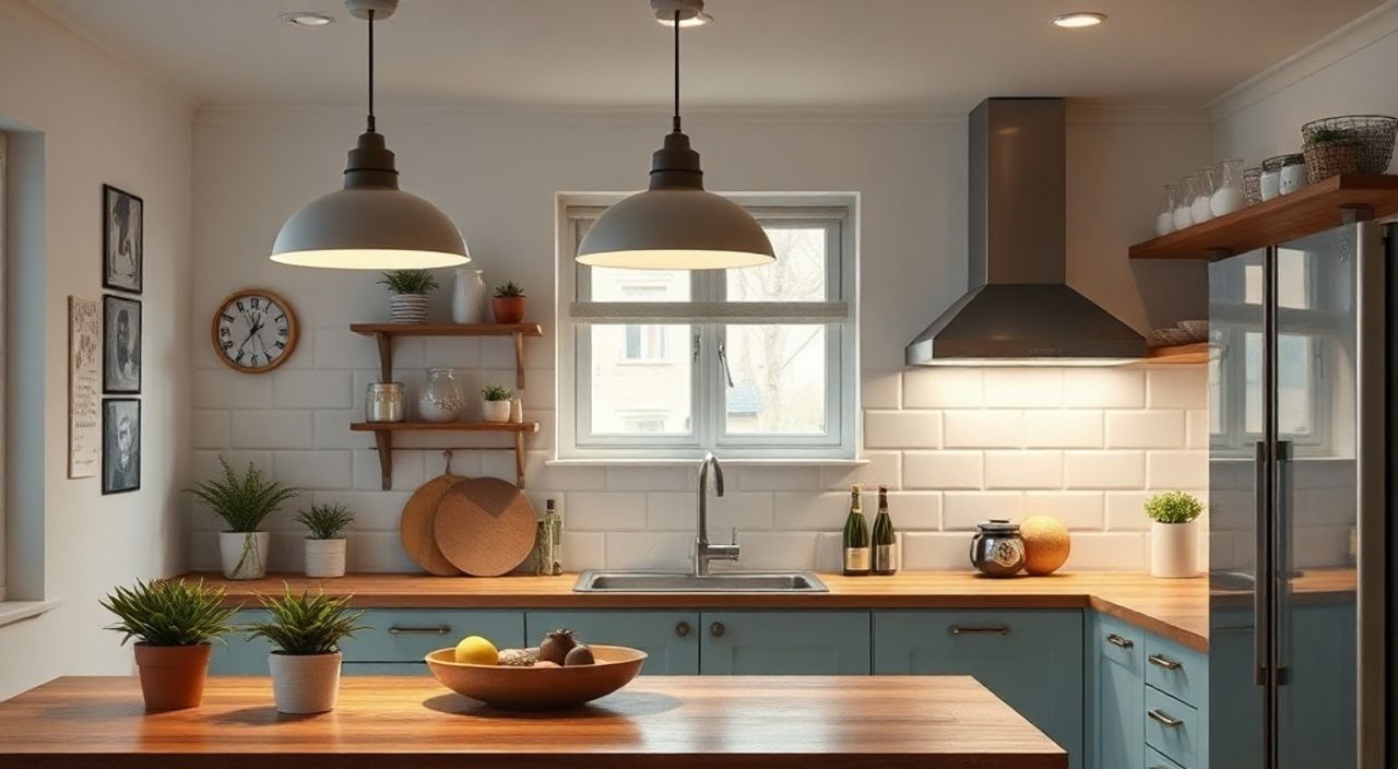ТОП-5 идей LED‑подсветку в стиле ретро 70‑х для кухни 4,5 м²