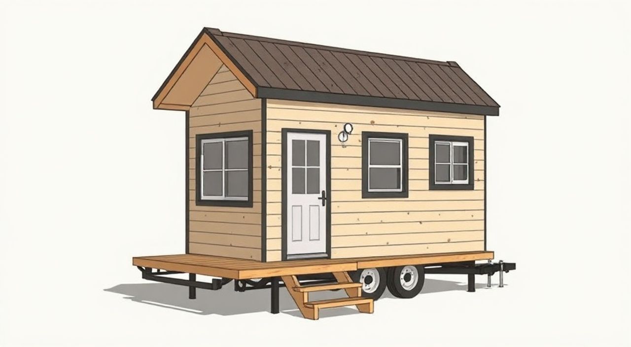 ТОП-5 идей планировки A-frame мини-дом 2×4 м