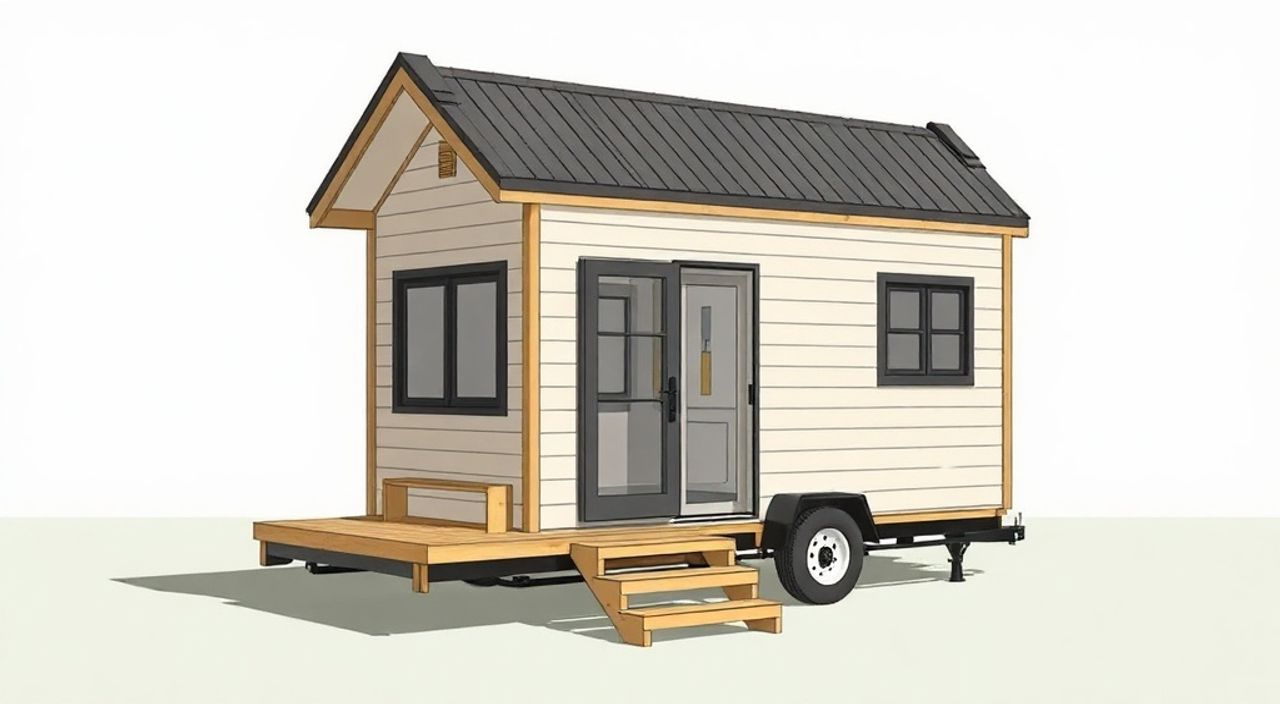 ТОП-5 идей планировки A-frame мини-дом 3,5×10 м