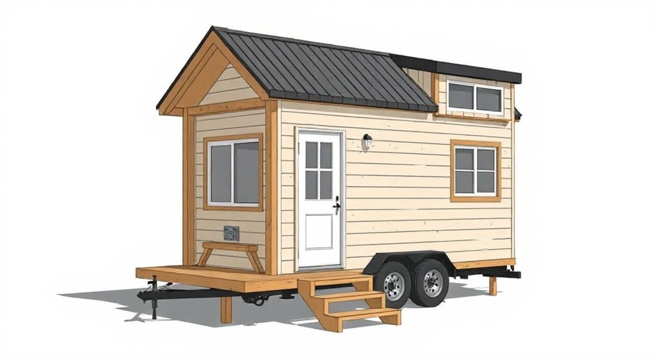 ТОП-5 идей планировки A-frame мини-дом 3×9 м