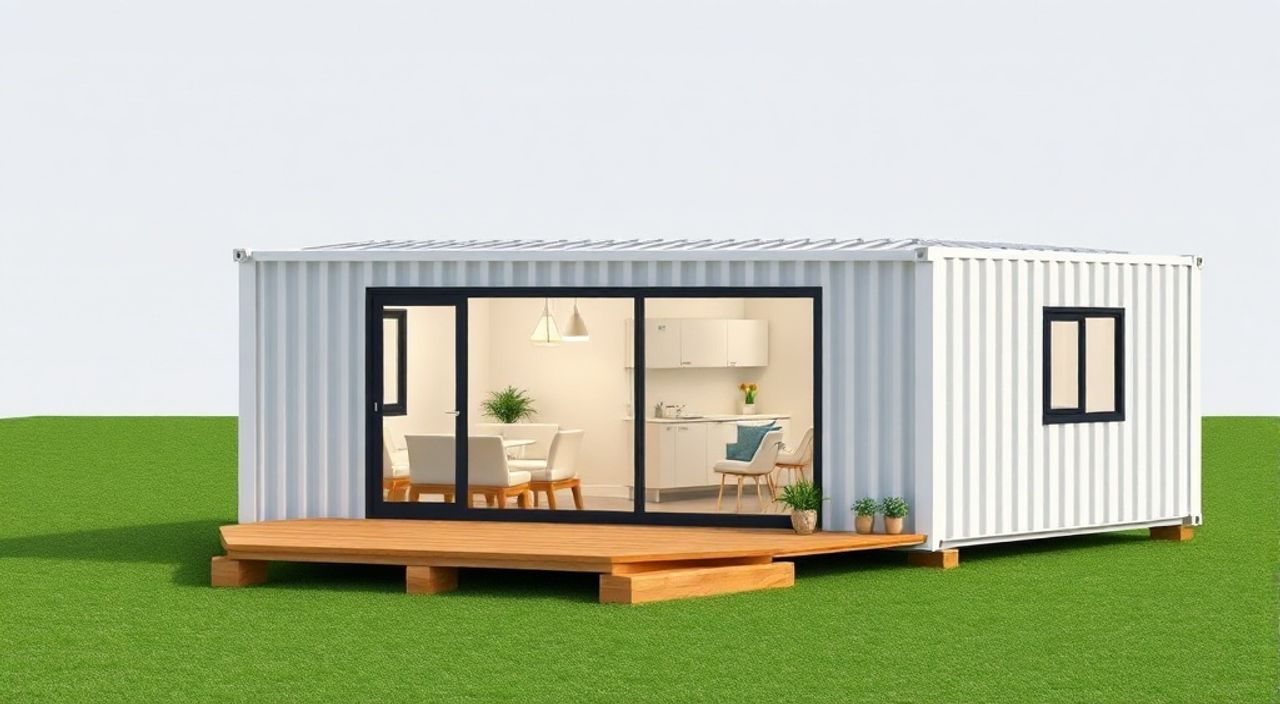 ТОП-5 идей планировки дом-контейнер 40ft 2,4×7 м