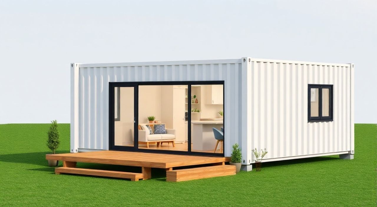 ТОП-5 идей планировки дом-контейнер 40ft 3,5×10 м