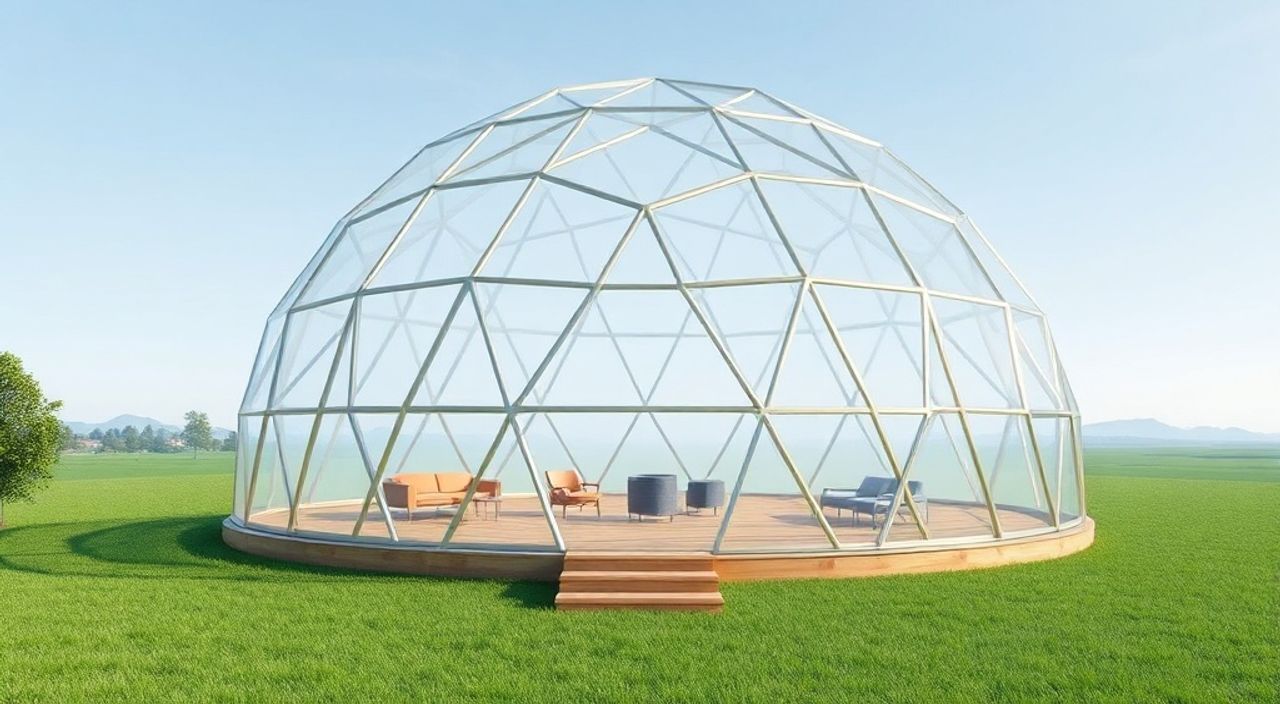 ТОП-5 идей планировки geo-dome 2×4 м