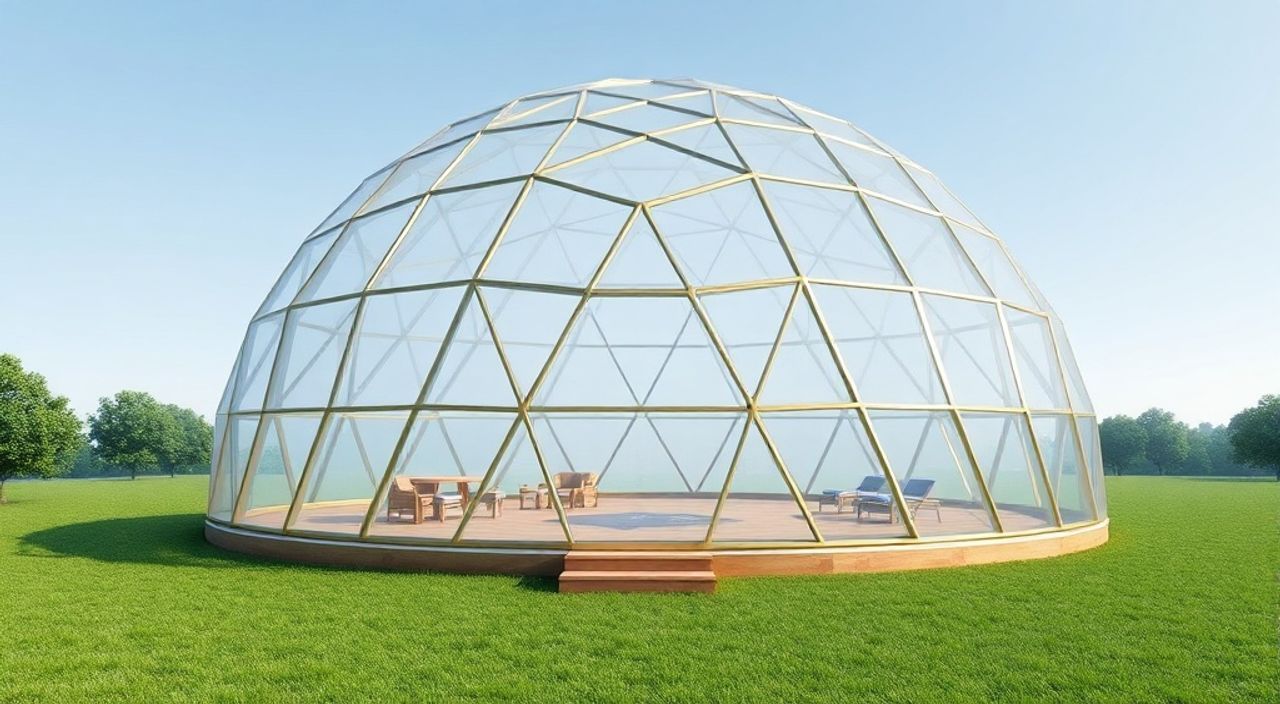 ТОП-5 идей планировки geo-dome 3,5×10 м