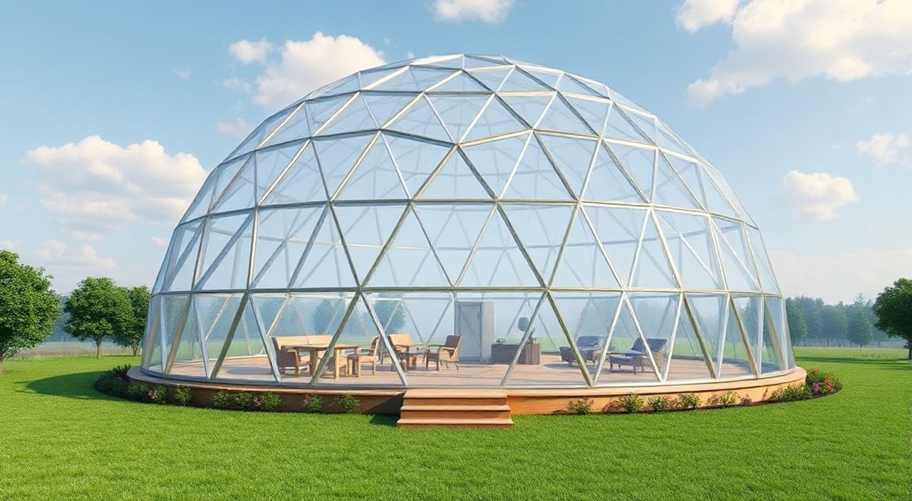 ТОП-5 идей планировки geo-dome 3×9 м