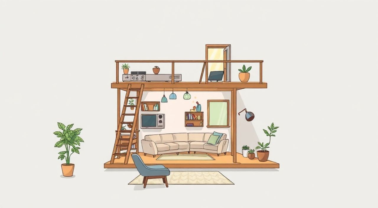 ТОП-5 идей планировки micro-loft 2×4 м