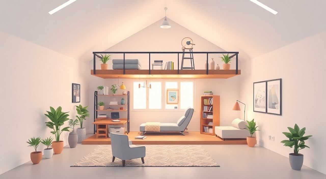 ТОП-5 идей планировки micro-loft 3×8 м