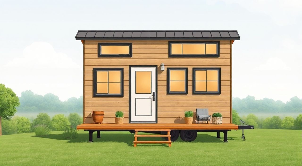 ТОП-5 идей планировки off-grid tiny-house 2,4×7 м
