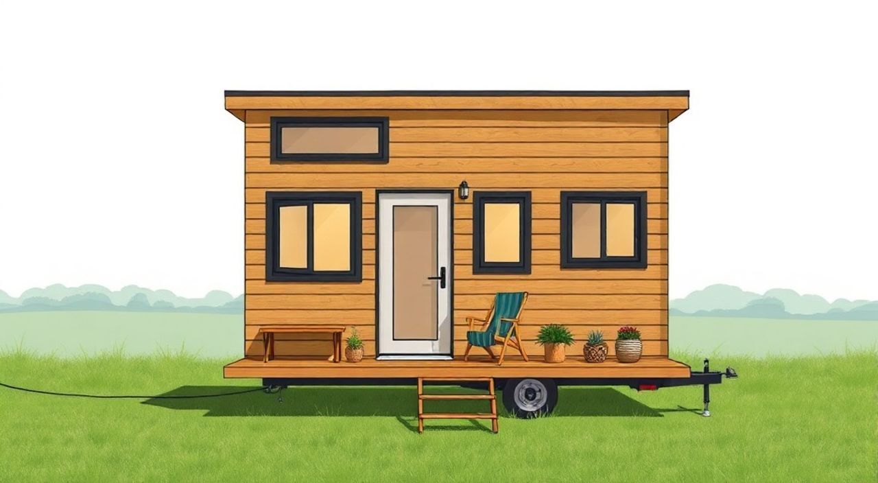 ТОП-5 идей планировки off-grid tiny-house 2,5×6 м