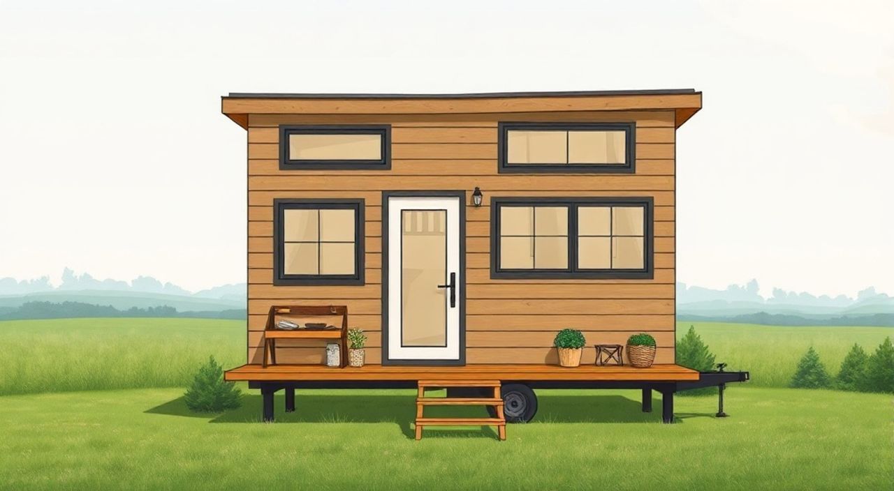 ТОП-5 идей планировки off-grid tiny-house 3,5×10 м