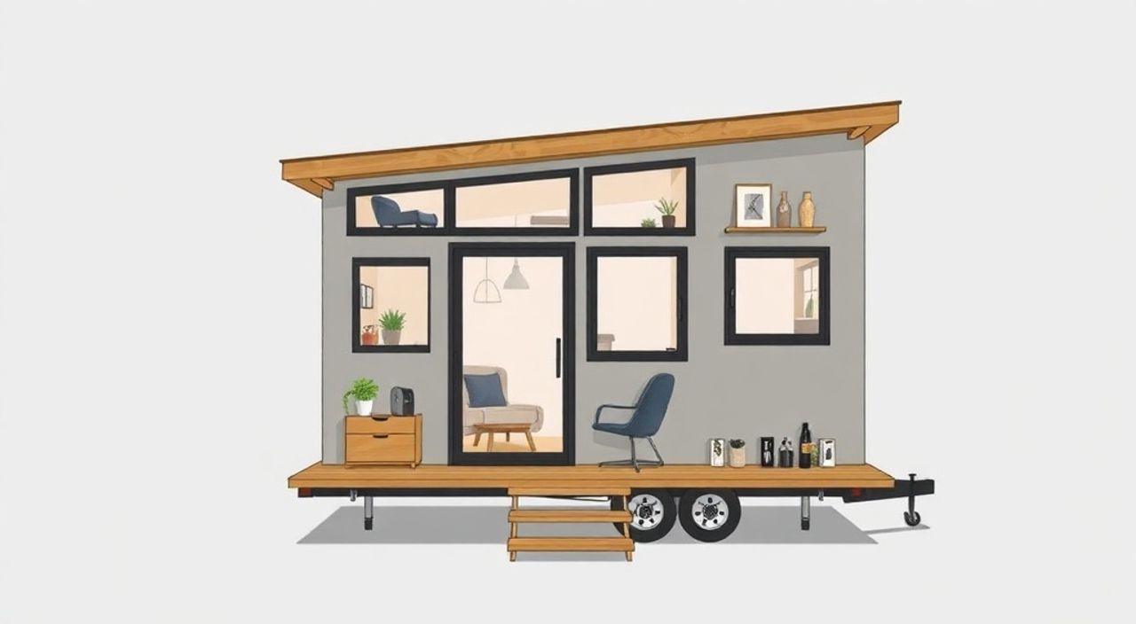 ТОП-5 идей планировки складной tiny‑house 2,5×6 м