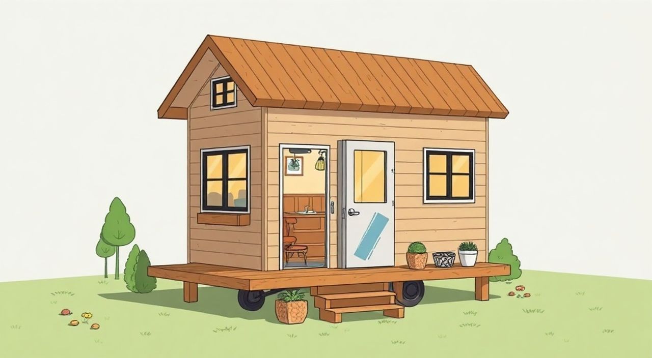 ТОП-5 идей планировки tiny-house 2×4 м