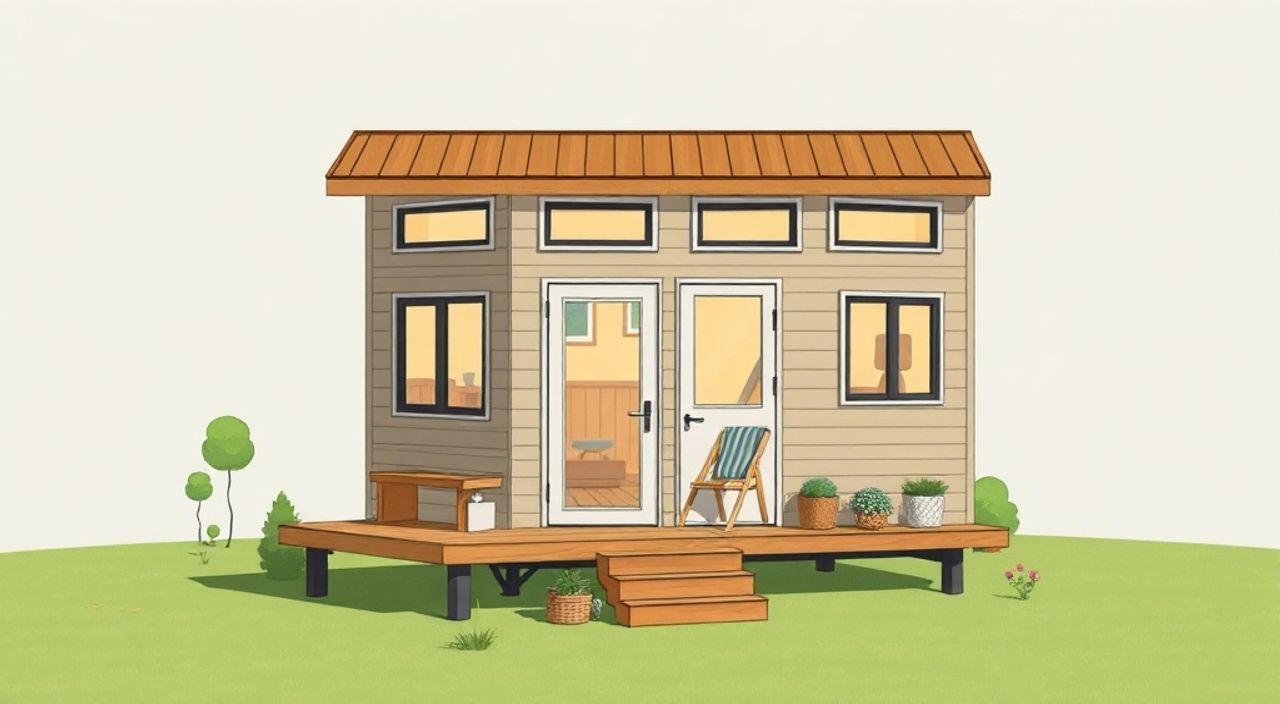 ТОП-5 идей планировки tiny-house 2,5×6 м