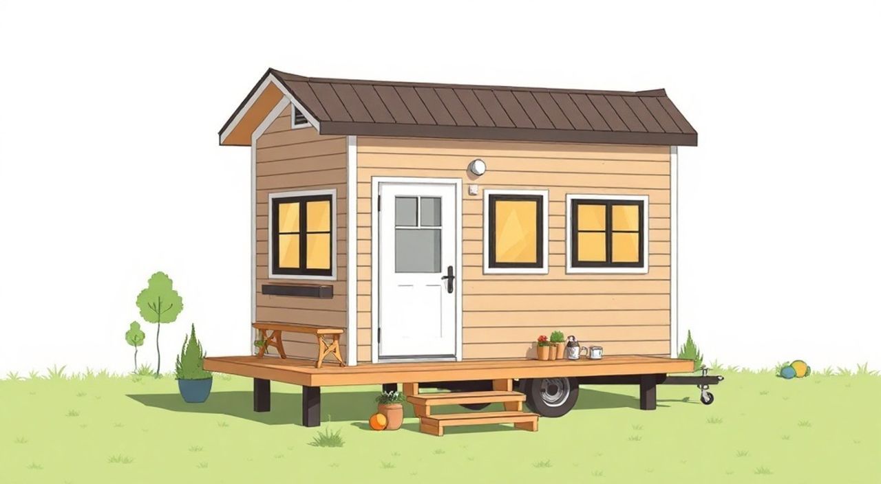 ТОП-5 идей планировки tiny-house 3,5×10 м