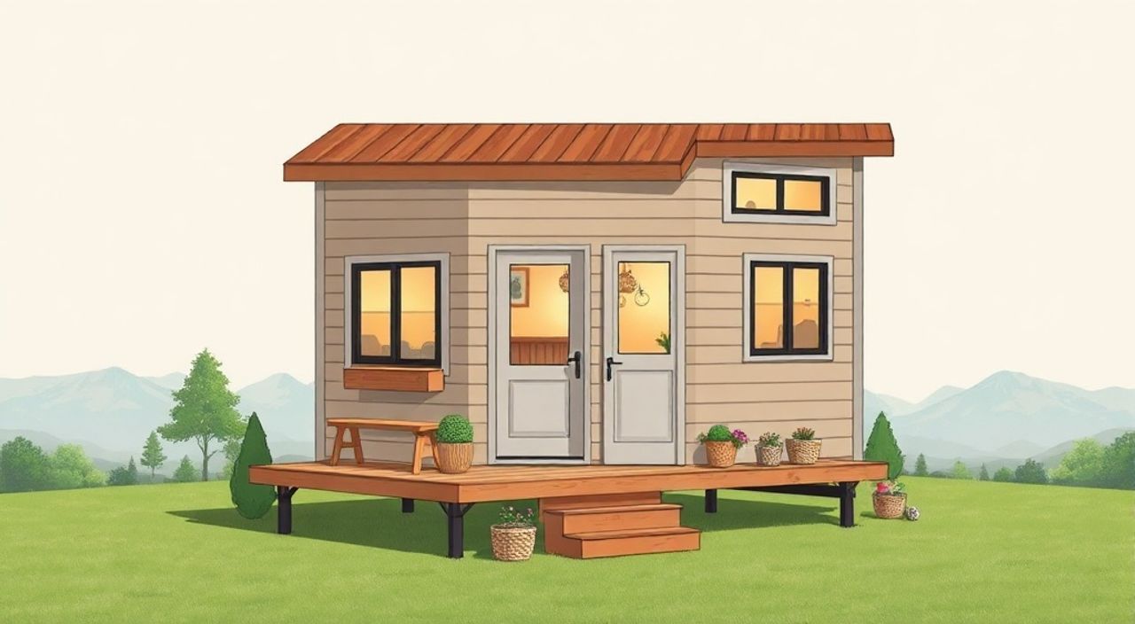 ТОП-5 идей планировки tiny-house 3×8 м
