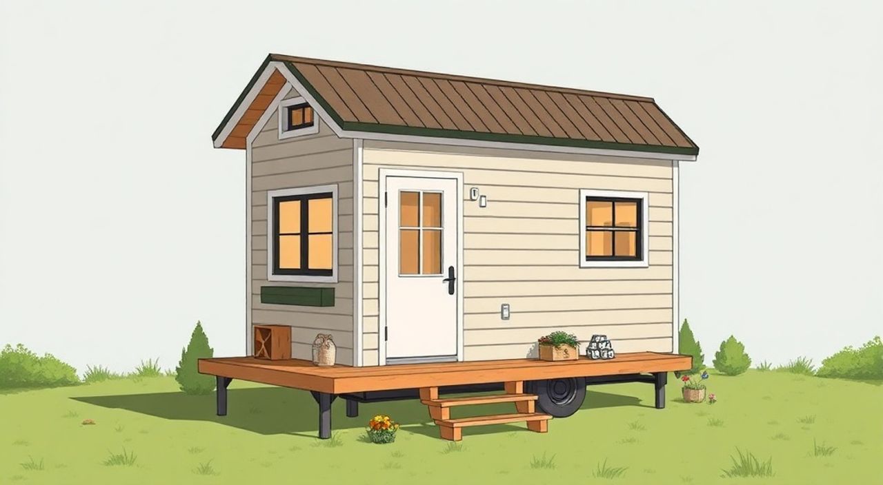 ТОП-5 идей планировки tiny-house 3×9 м