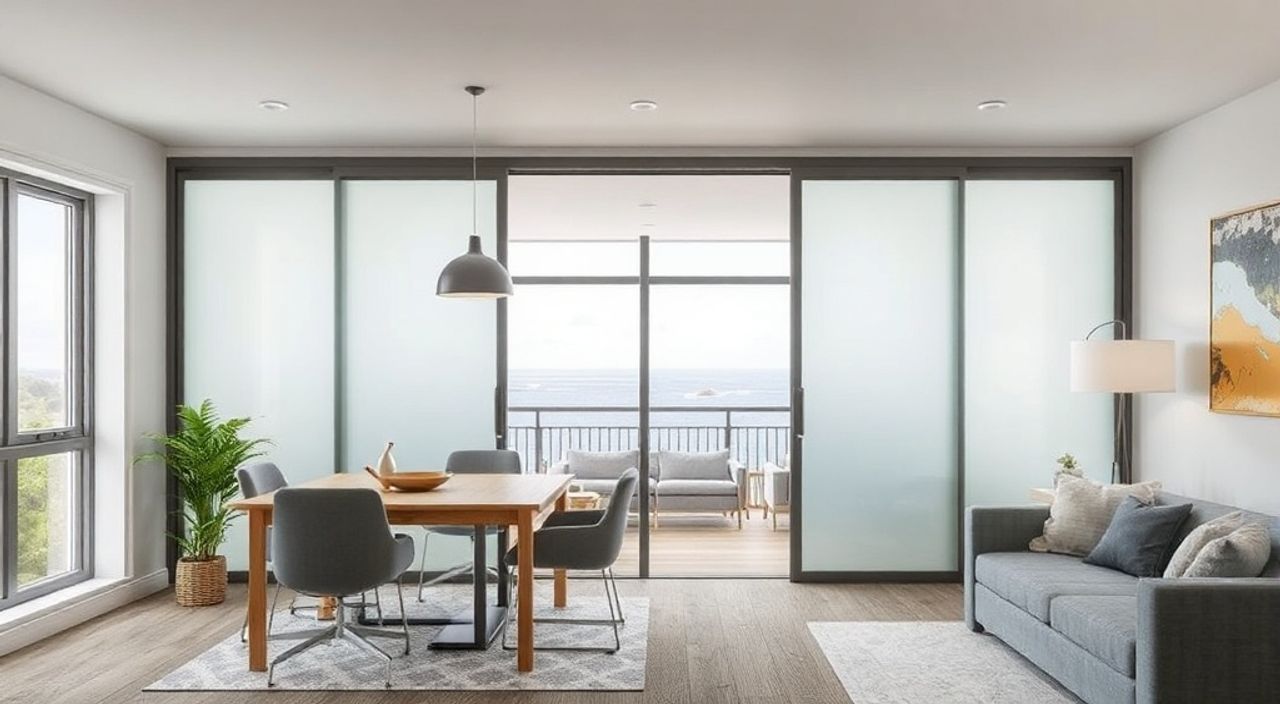 ТОП-5 идей раздвижные перегородки в стиле costal-хэмптонс для кабинета 8 м²
