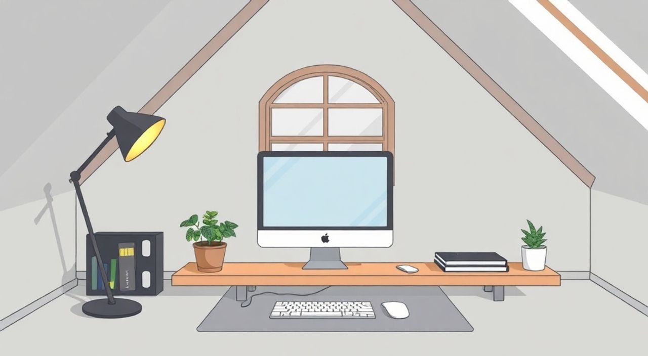 Топ-5 идей складного стенда‑office для мансарды
