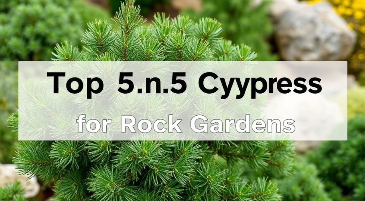 ТОП-5 кипарисовика ‘ивона’ для рокария