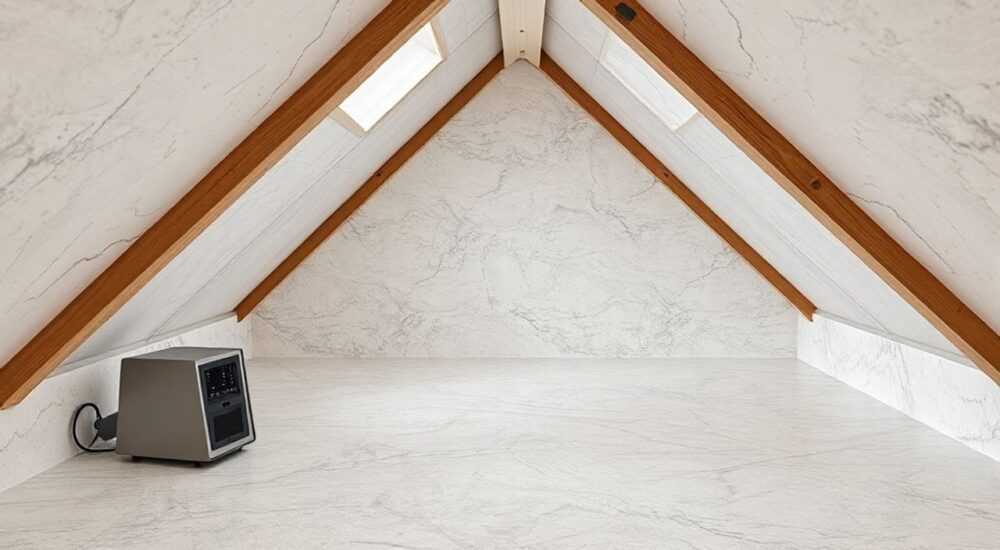 ТОП-5 кварцвиниловые панели для мансарды