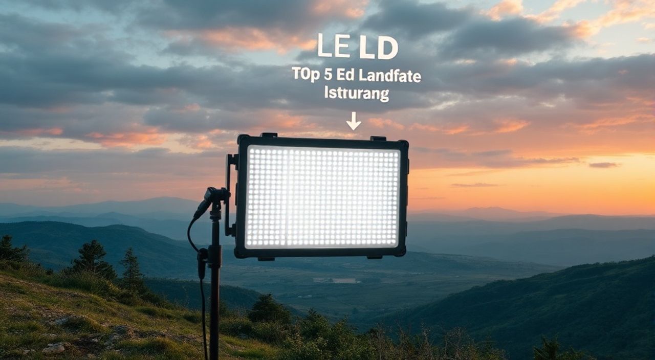Топ-5 led‑панели для пейзажа