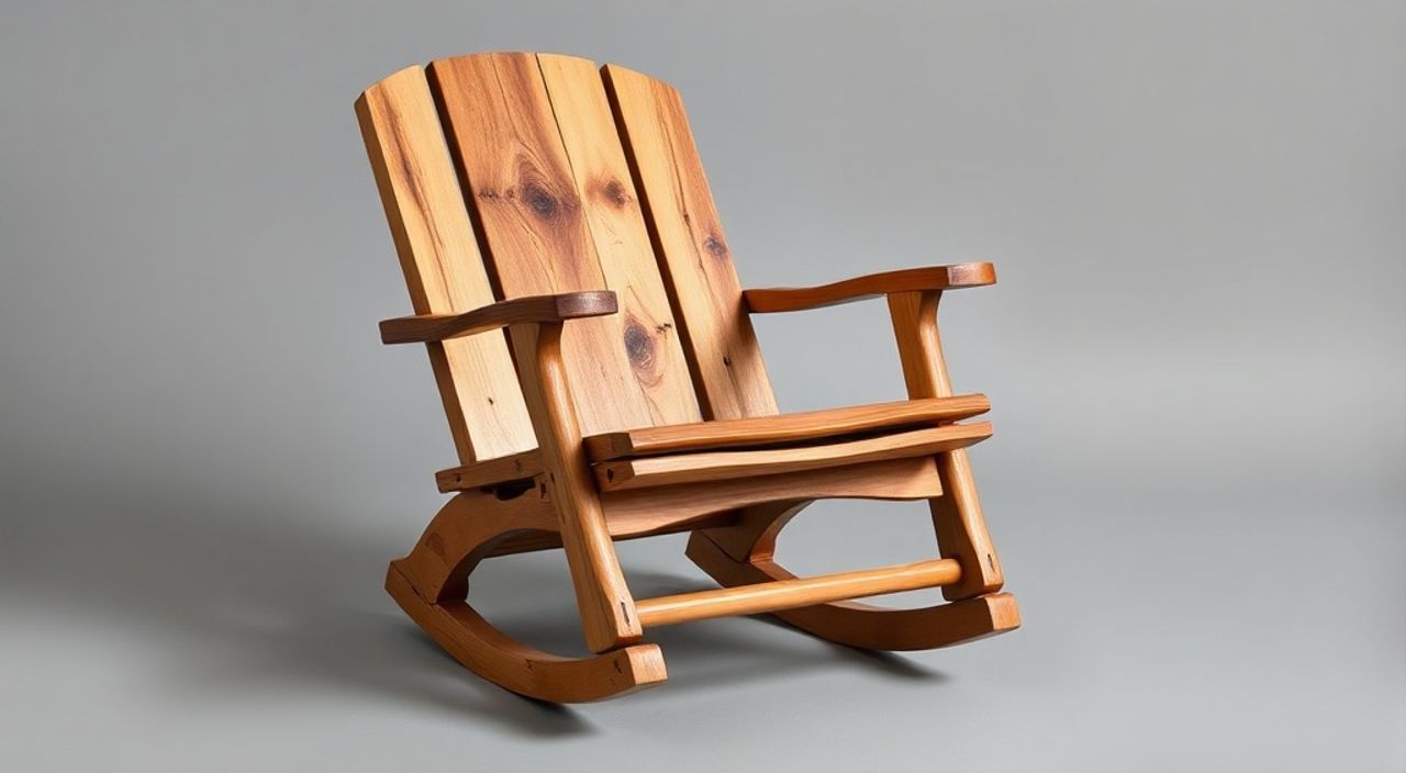 ТОП-5: обжига shou sugi ban кресла‑глайдера из сосны