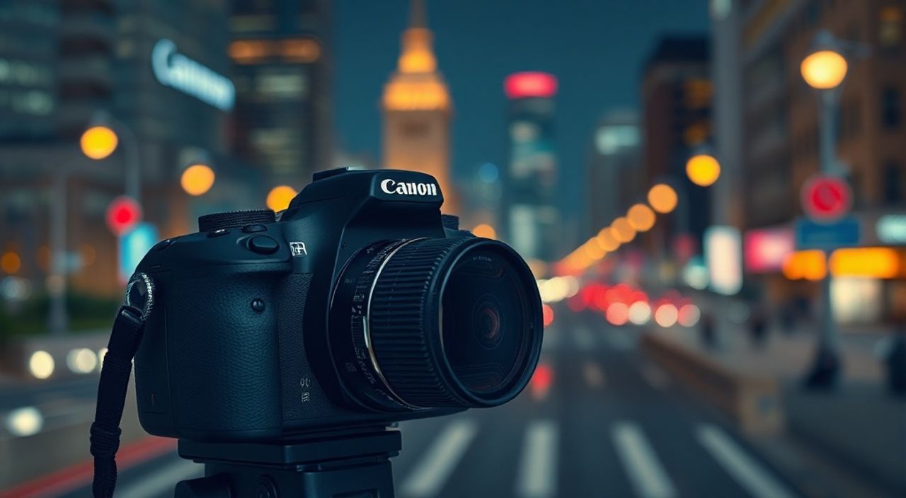 Топ-5 ошибок при съёмке городских огней на canon r5