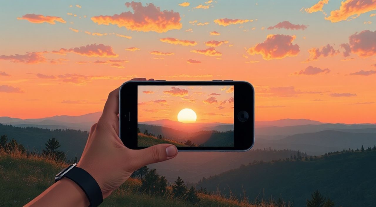 Топ-5 ошибок при съёмке пейзажа на закате на iphone 15 pro
