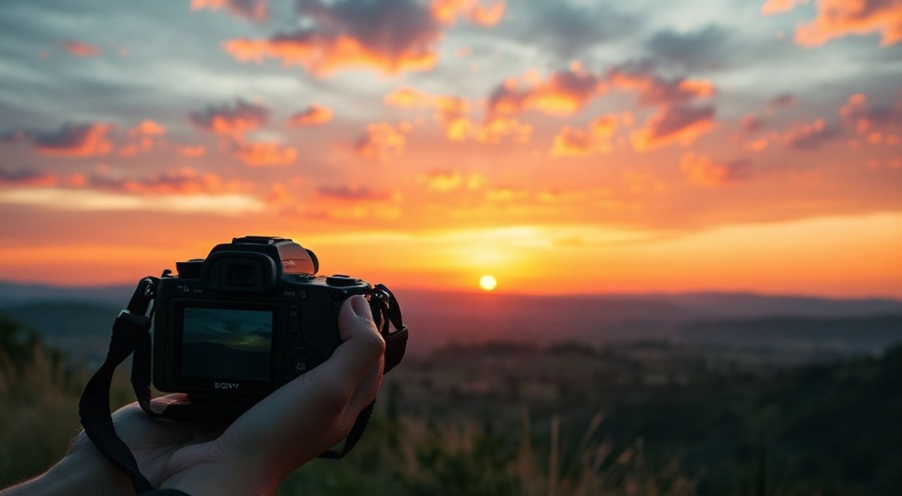 Топ-5 ошибок при съёмке пейзажа на закате на sony a7 iv