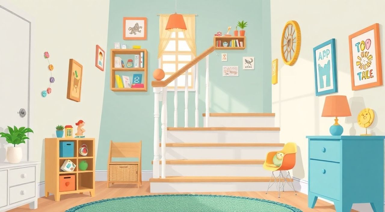 ТОП-5 советов, чтобы обезопасить лестницы у детской