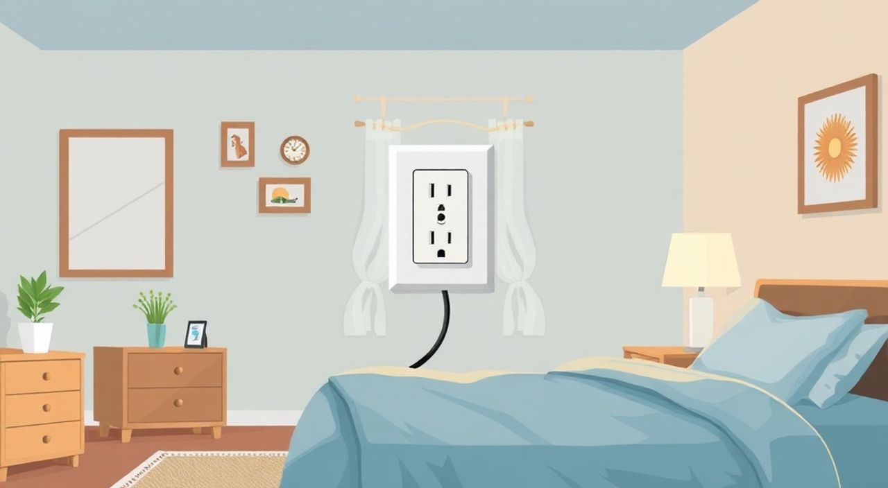 ТОП-5 советов, чтобы обезопасить розетки в спальни