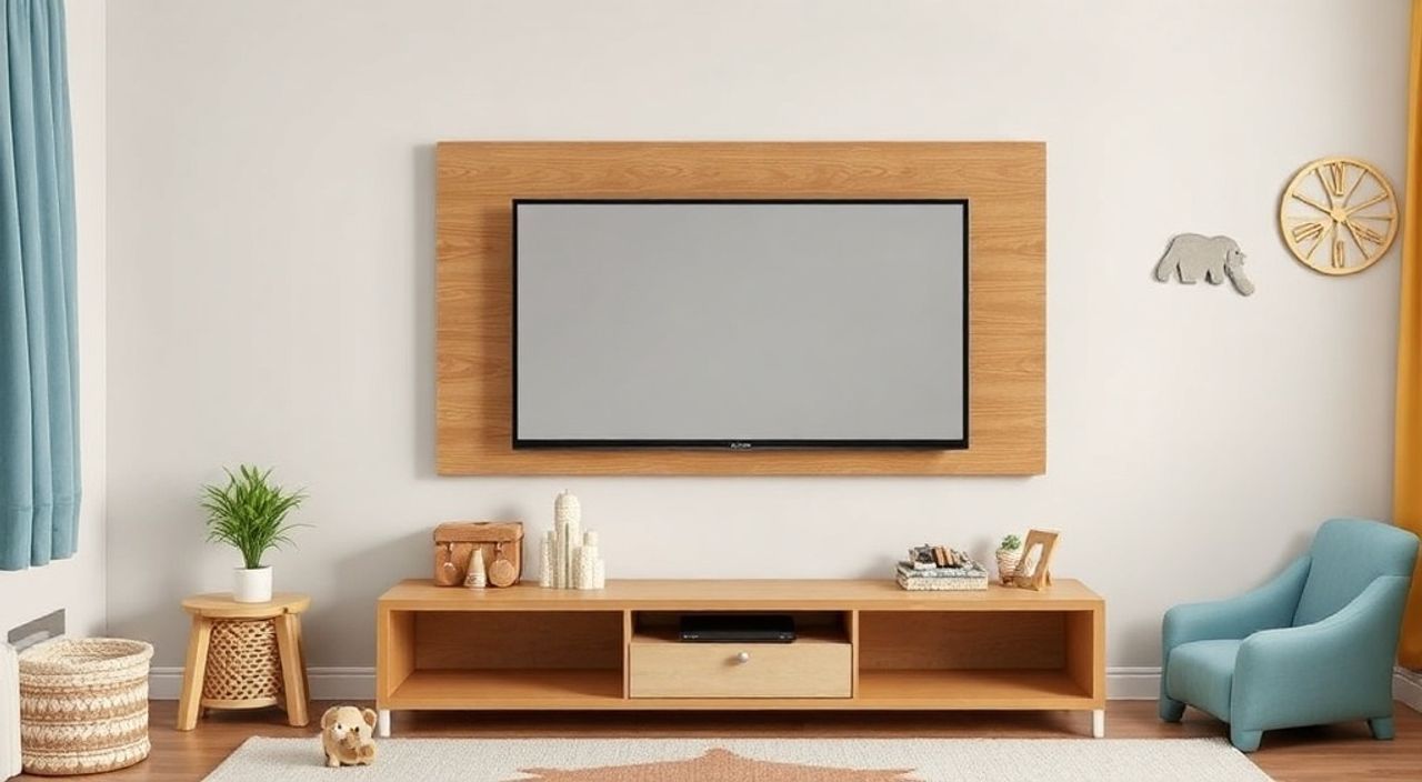 ТОП-5 способов закрепить TV‑панели в детской