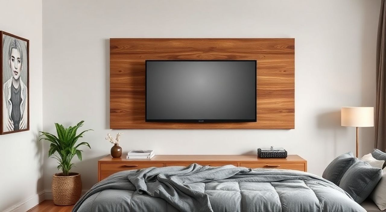 ТОП-5 способов закрепить TV‑панели в спальни