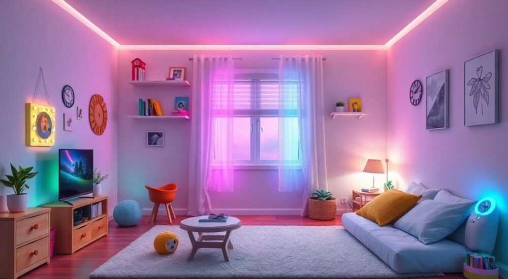 ТОП-5 устройств: RGB‑ленты для детской комнаты 2024