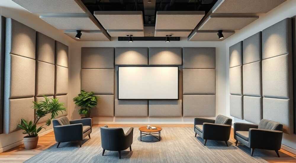 ТОП-5 звукопоглощающие панели для open space
