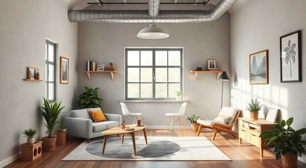 Топ‑10 трендов кэжуал студии 20 м² с фактурной отделкой