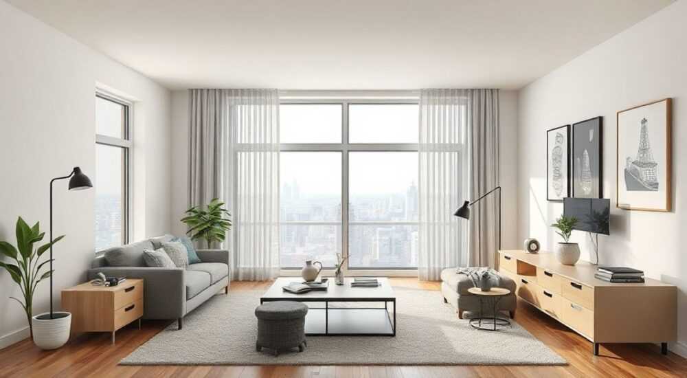 Топ‑12 трендов панорамного студии 20 м² с мебелью‑трансформером