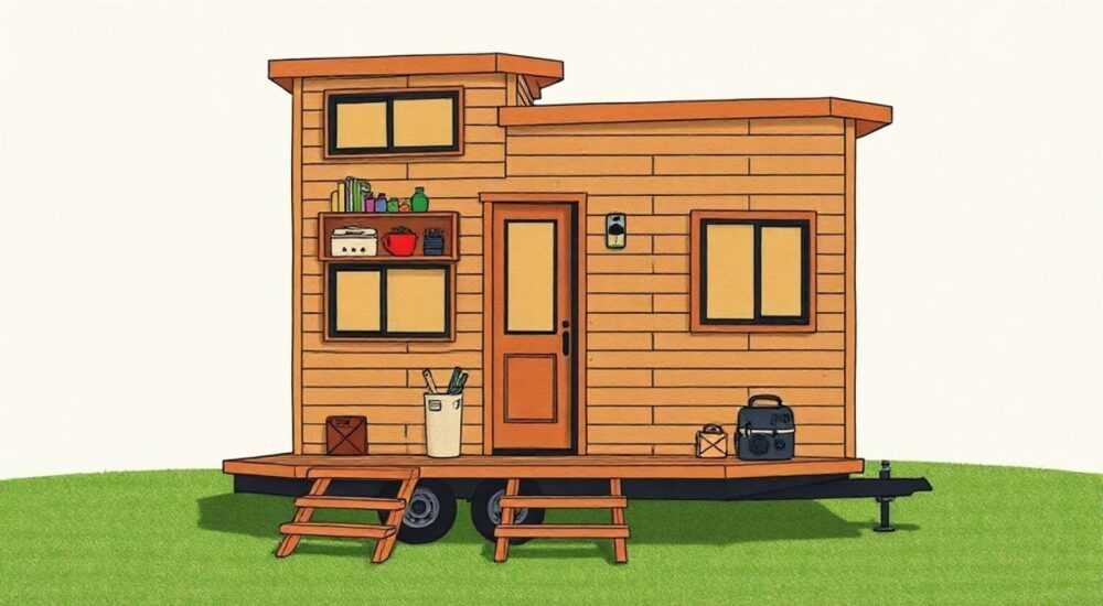 Топ‑12 трендов текстурного tiny‑house с модульным хранением