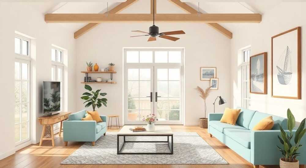 Топ‑15 трендов колористического open‑space без лишних затрат