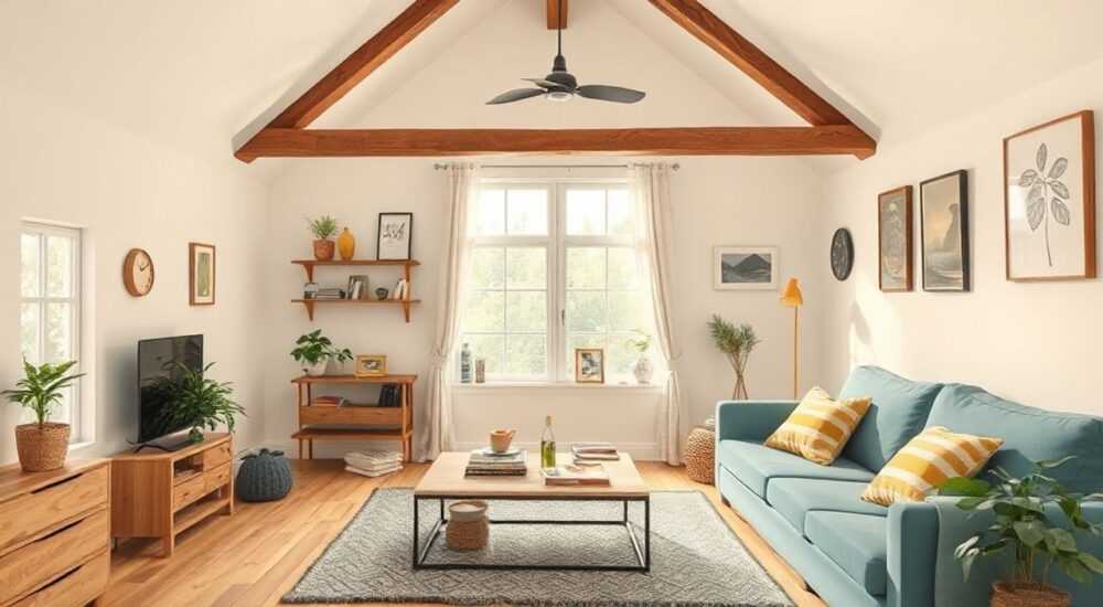 Топ‑7 трендов кэжуал мансарды в стиле slow living