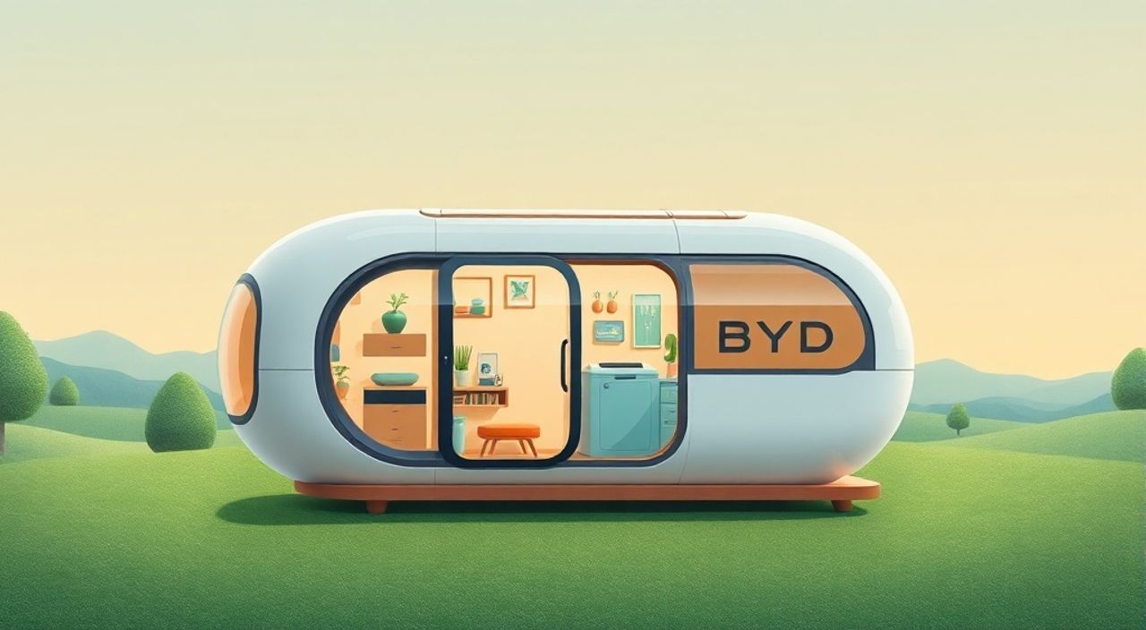 Тренды 2026: дом-капсула и батарею BYD