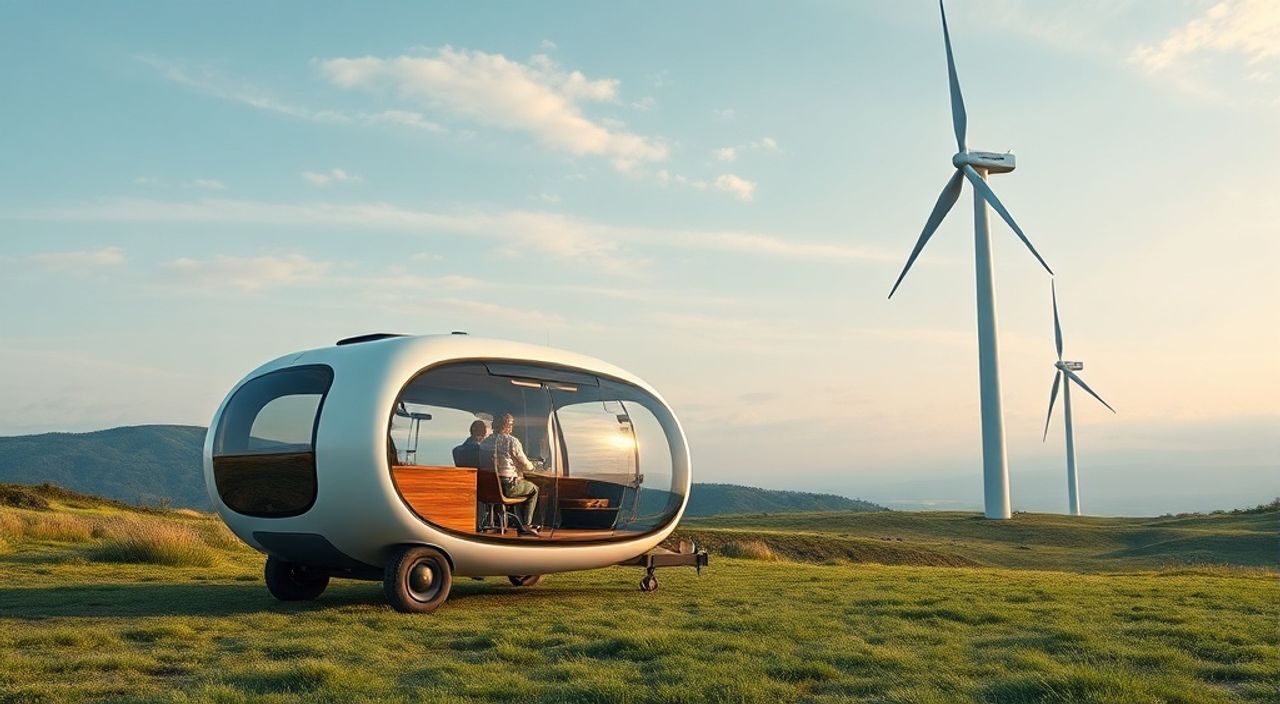Тренды 2026: Eco‑cab и ветрогенератор
