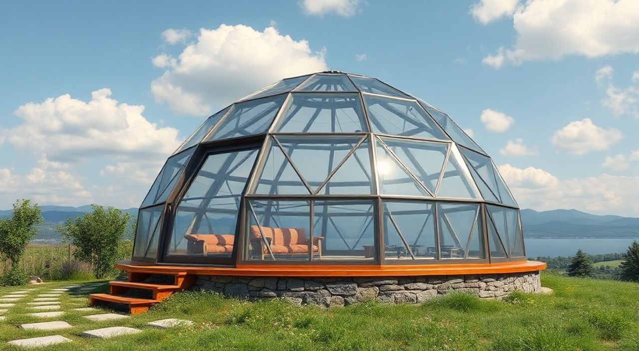 Тренды 2026: geo-dome и пассивный солнечный коллектор