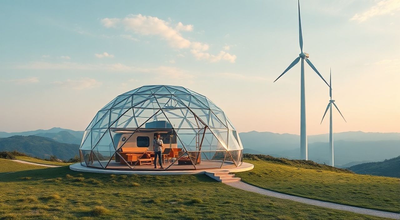 Тренды 2026: geo-dome и ветрогенератор
