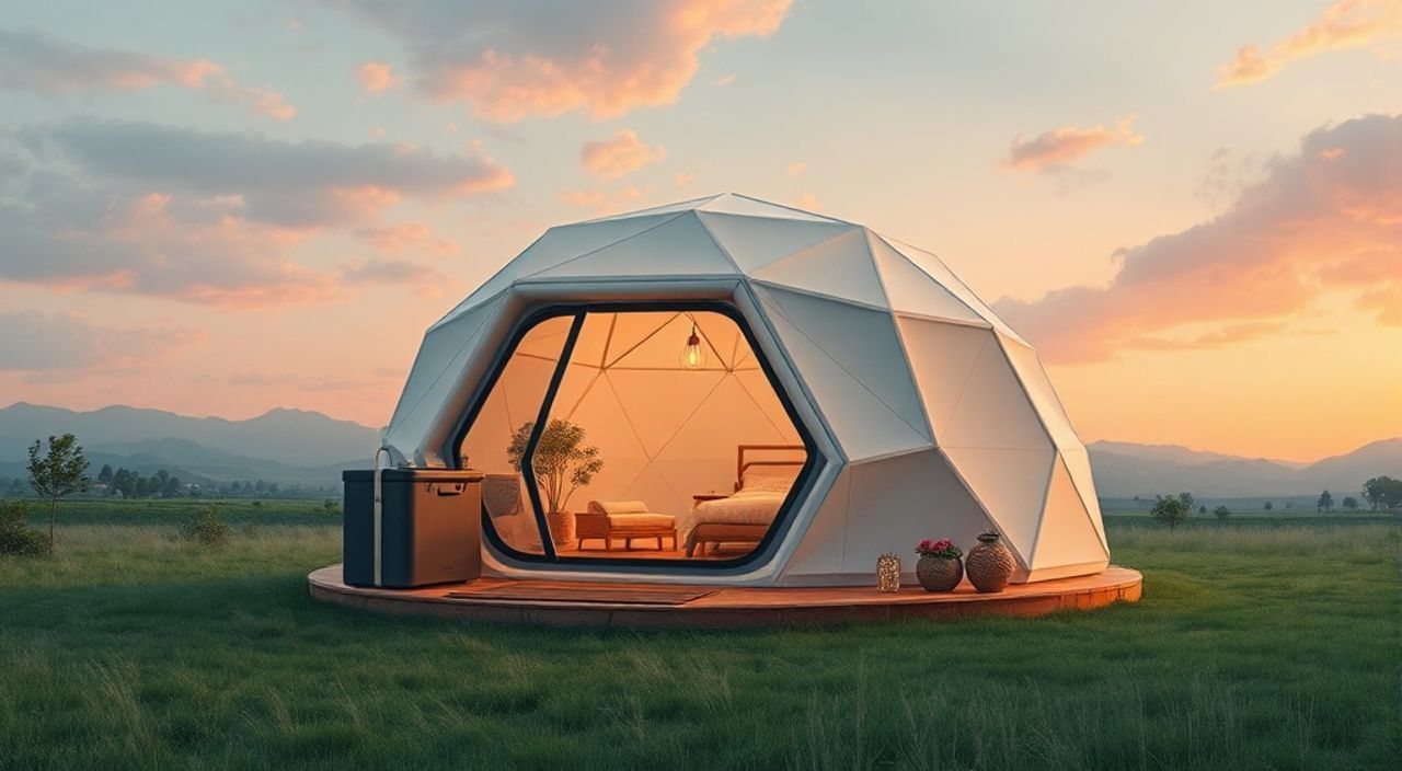 Тренды 2026: Glamping dome и батарею BYD