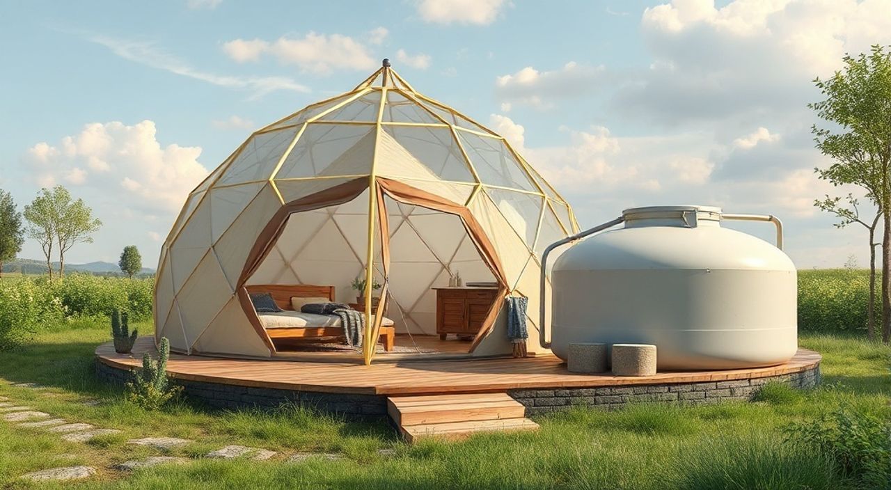Тренды 2026: Glamping dome и биореактор Greywater