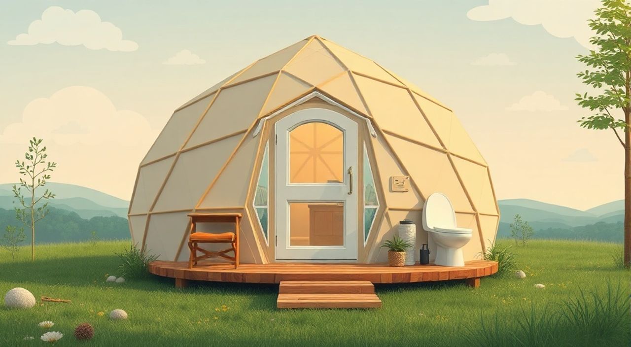 Тренды 2026: Glamping dome и биотуалет