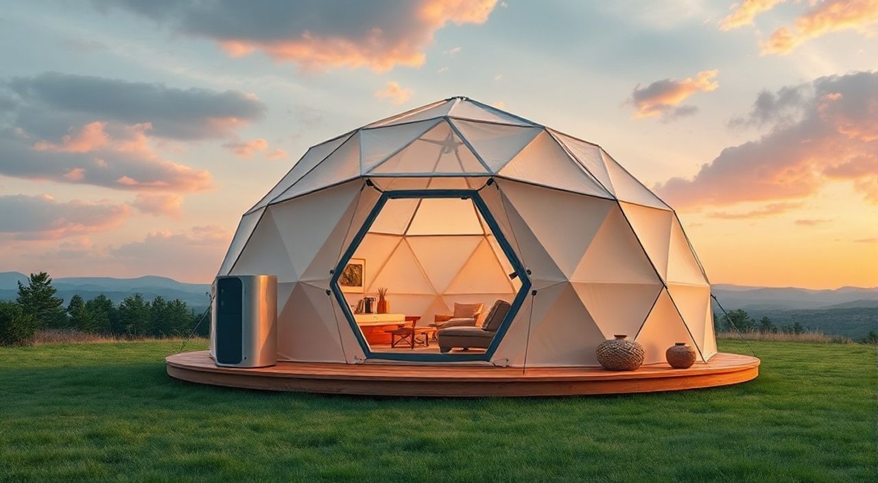 Тренды 2026: Glamping dome и умный инвертор Growatt