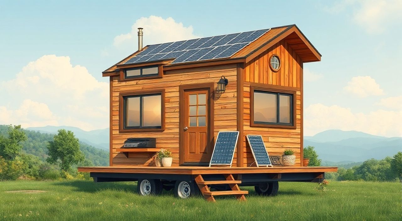 Тренды 2026: off-grid tiny-house и пассивный солнечный коллектор