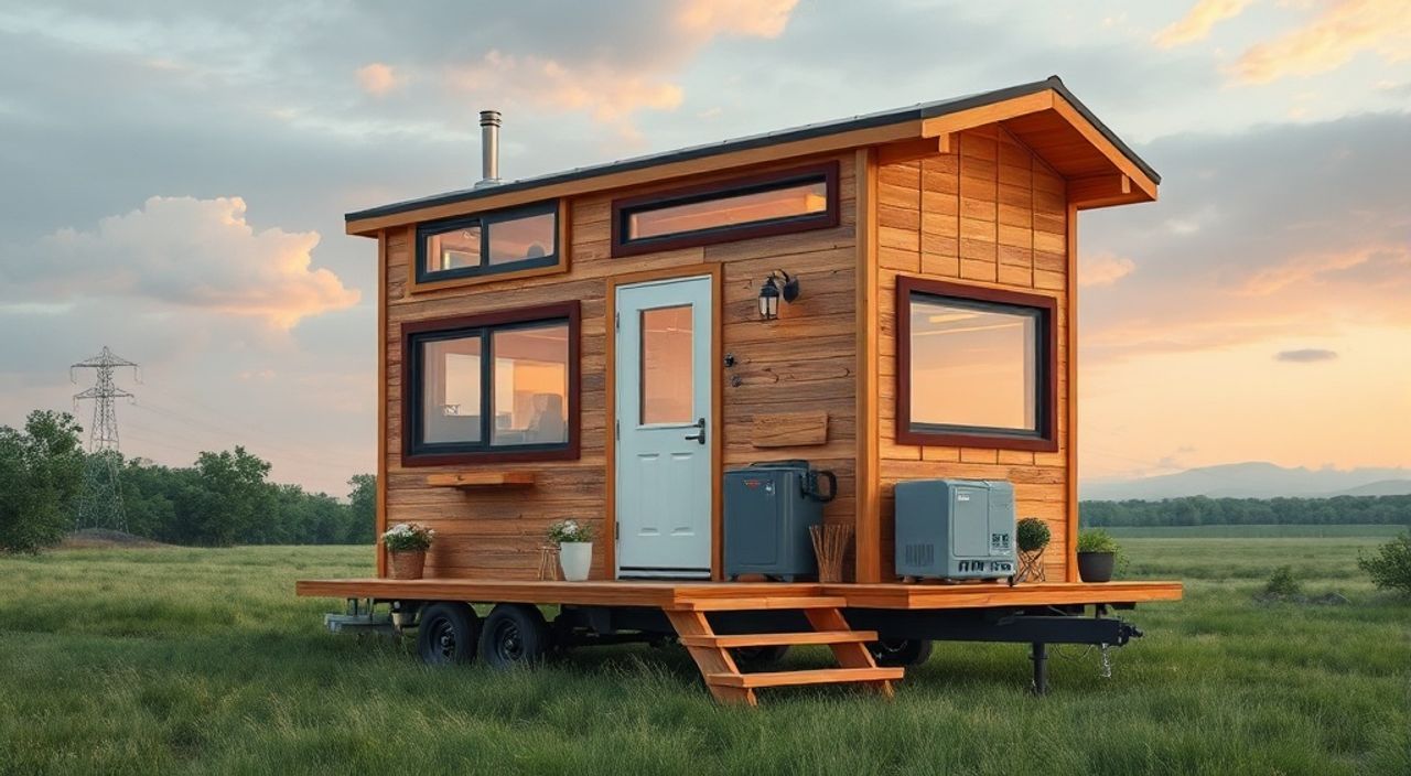 Тренды 2026: off-grid tiny-house и солнечную батарею Pylontech